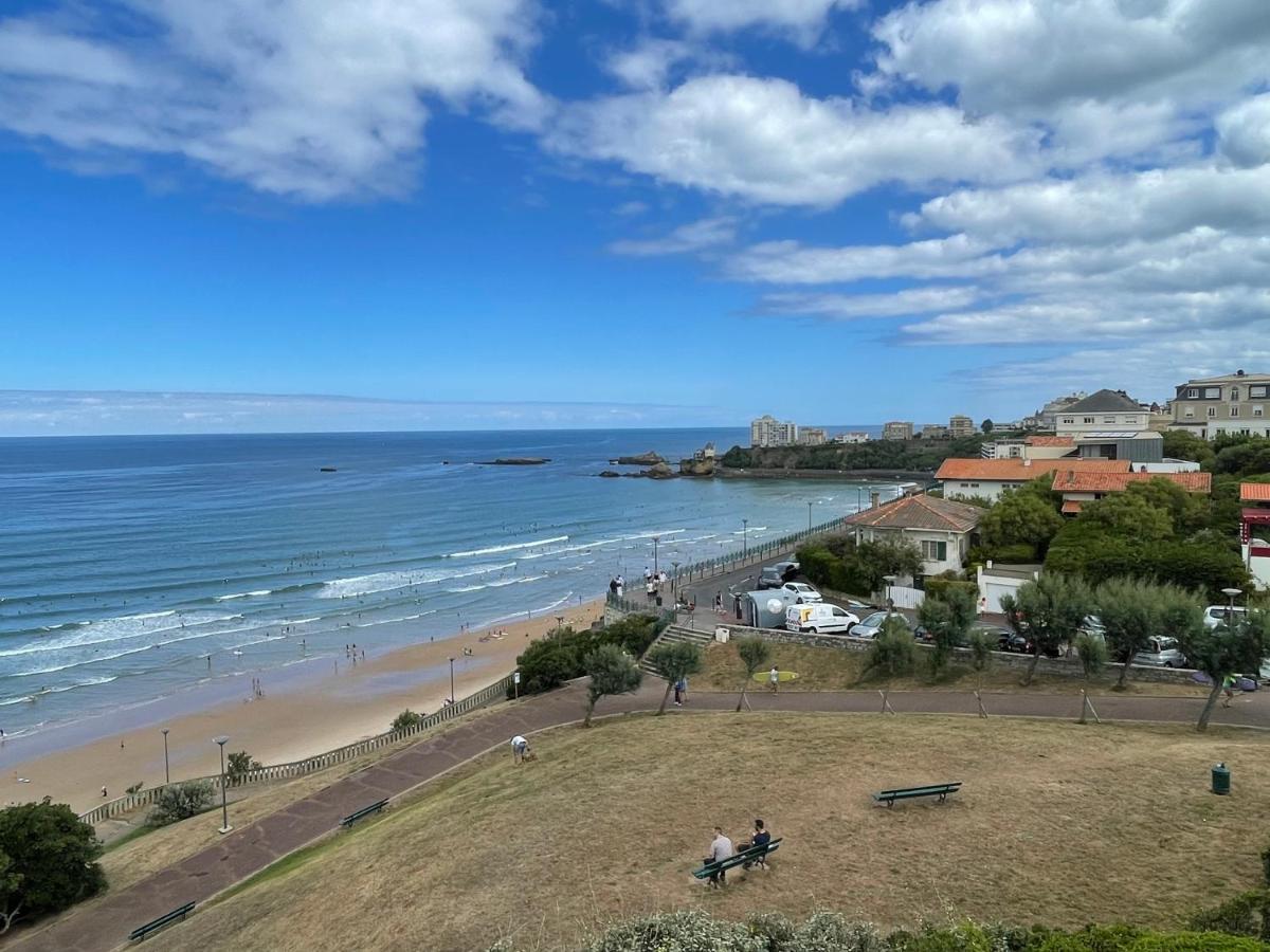1Ere Ligne Mer Appartement 7 Personnes. Biarritz Ngoại thất bức ảnh